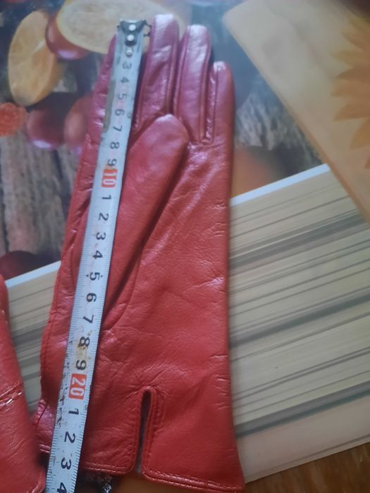 Rękawiczki z prawdziwej skóry nowe