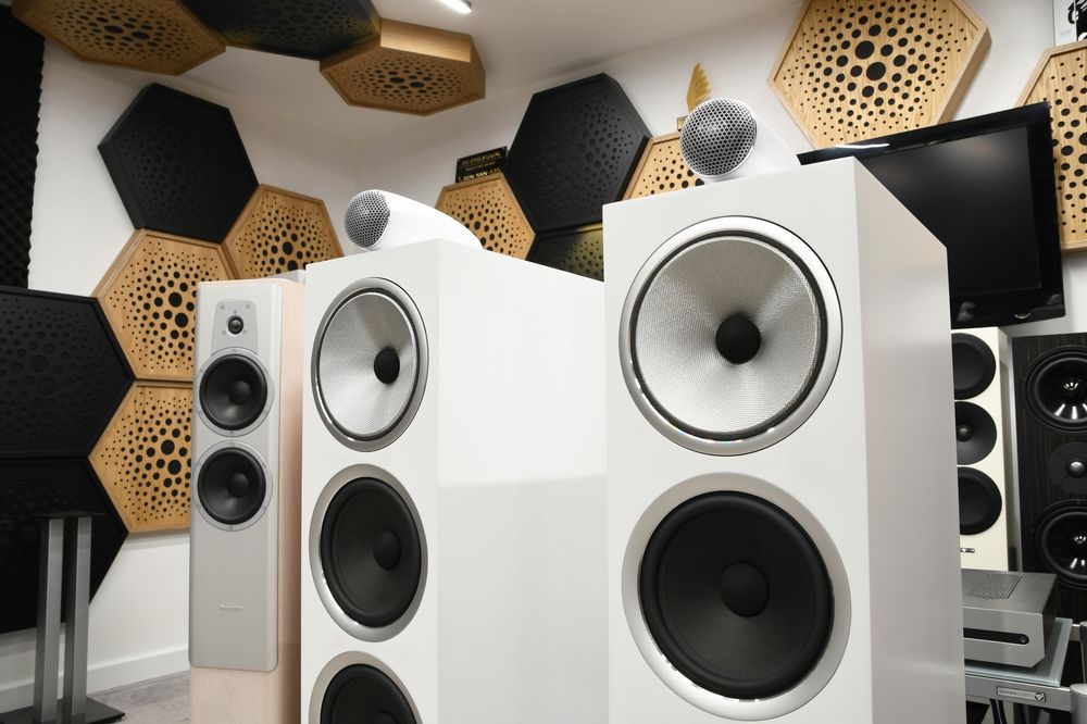 kolumny podłogowe stereo B&W Bowers&Wilkins 702 S2  Myślenice zamiana