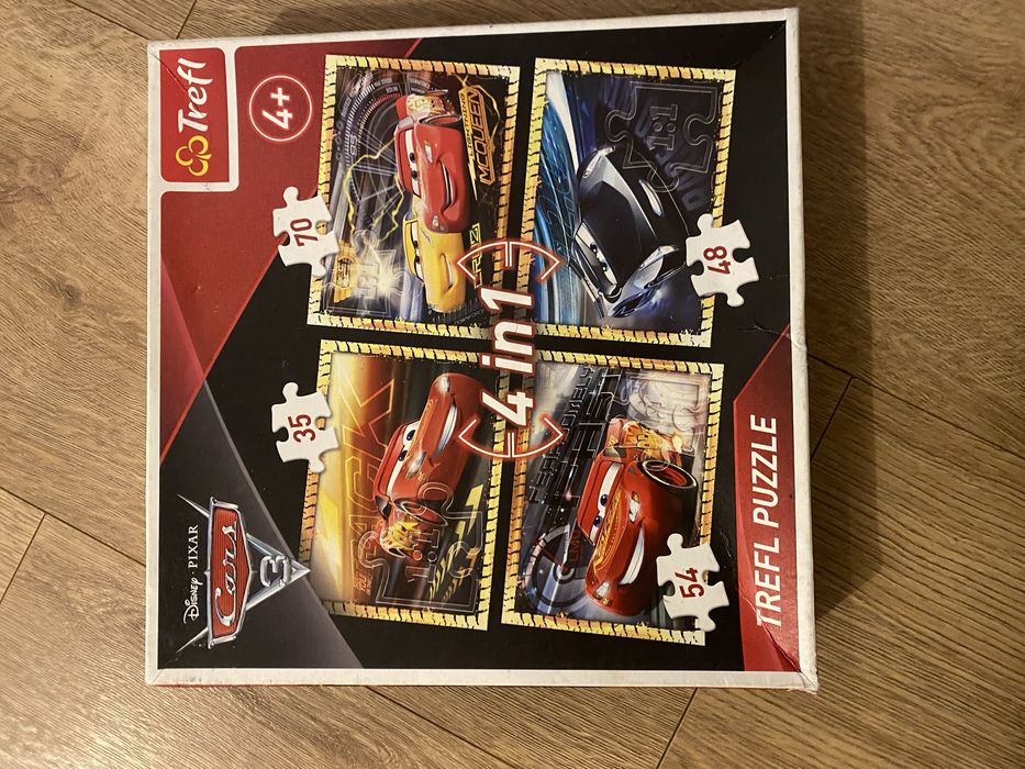 Puzzle trefl 4+ 4w1 Auta