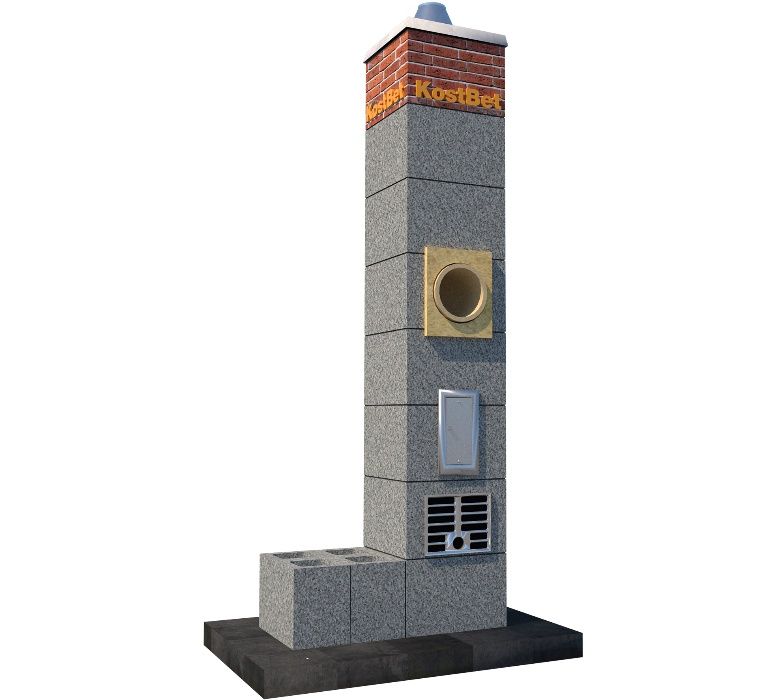 Komin 6m z II Wentylacja fi 200mm