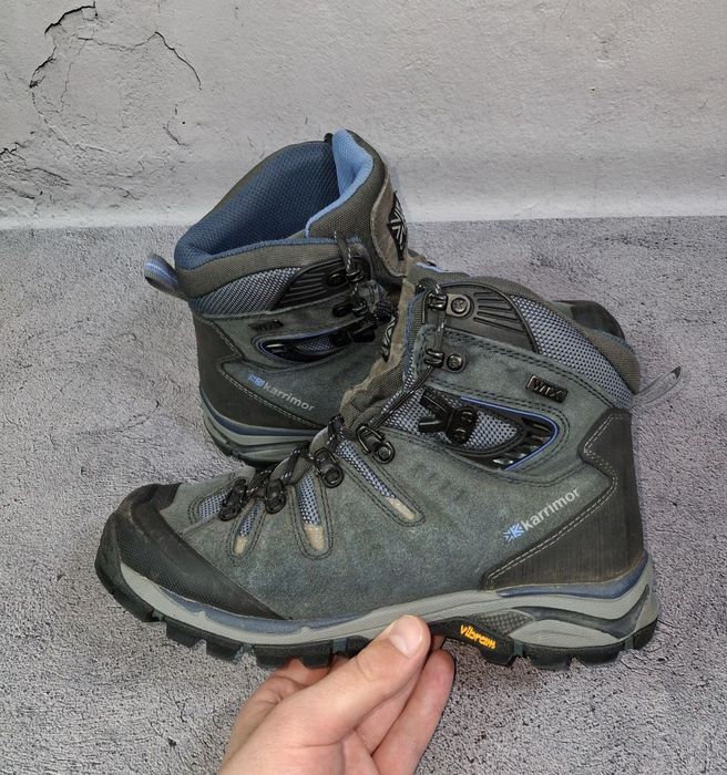 Ботинки Karrimor Leopard Gore-Tex замшевые кроссовки высокие Salewa