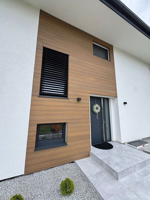 Deska  elewacyjna kompozytowa  II generacji drewnopodobna