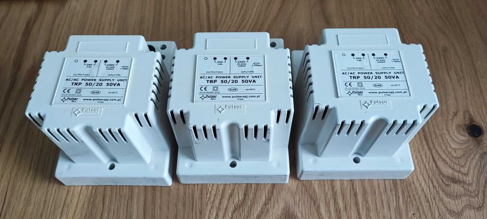 Pulsar TRP 50 20 50VA 20V AC AC alarm CCTV  do Satel Integra