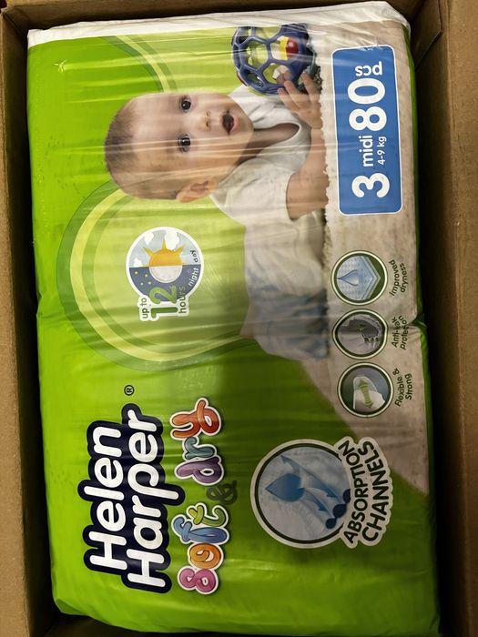 Підгузки Helen Harper 3 80шт