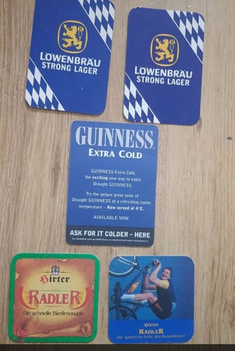 Podkładki  piwne