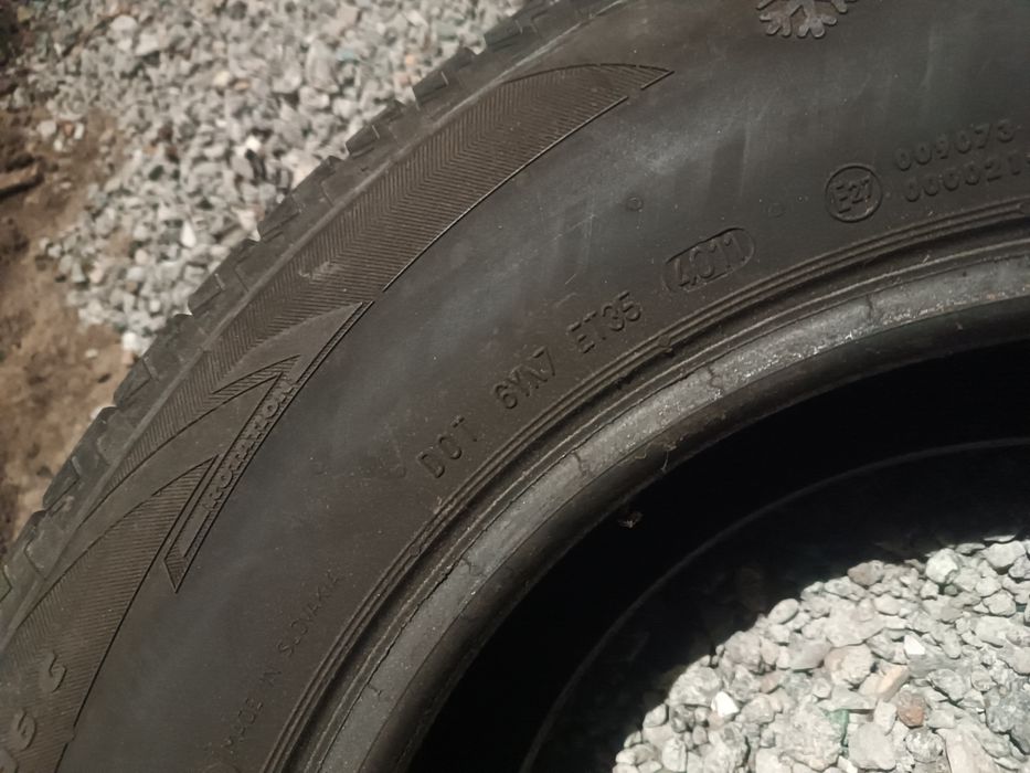 205/75R16C dwie opony zimowe Matador
