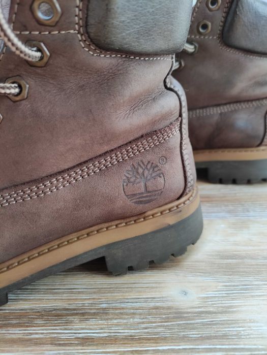 Botas castanhas Timberland unisexo, de montanha, nº 36