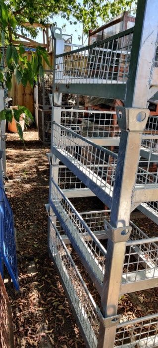 Kosz siatkowy Paleta modułowa Kosze Palety magazynowe szalunki
