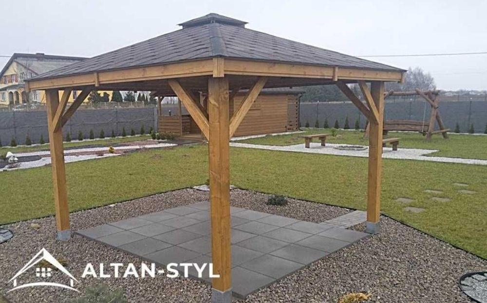 Altany,altanki,wiaty, altana ogrodowa JOLA 3x3m PRODUCENT