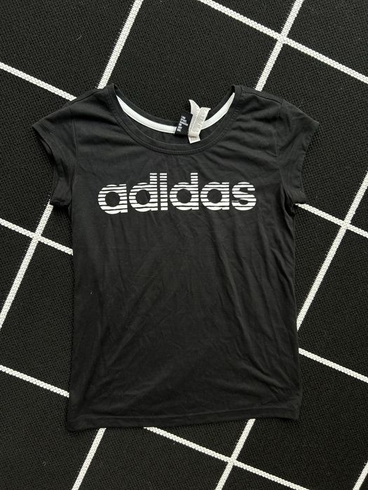 T-shirt damski adidas krótki rękaw xs czarny