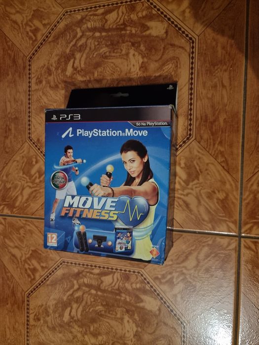 Jogo playstation 3 ps3 : move fitness + 2 comandos movimento + camera