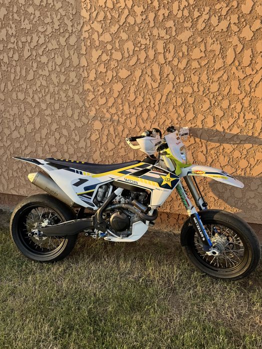 Husqvarna FS450 Supermoto, Akrapovich.