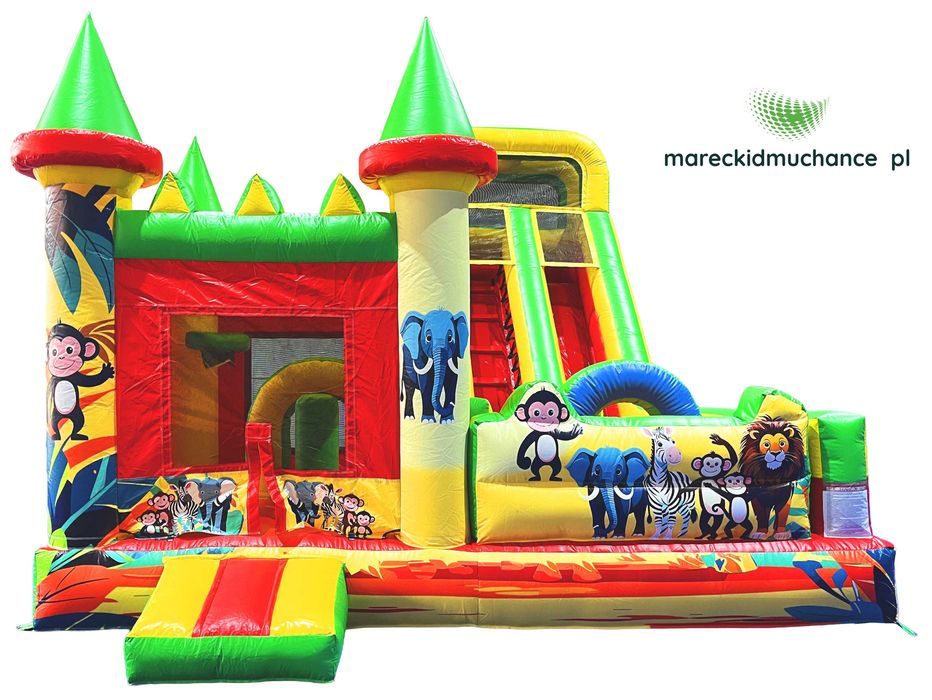 Dmuchany Plac Dmuchana Zjeżdżalnia Dmuchańce Dmuchane Zjeżdżalnie