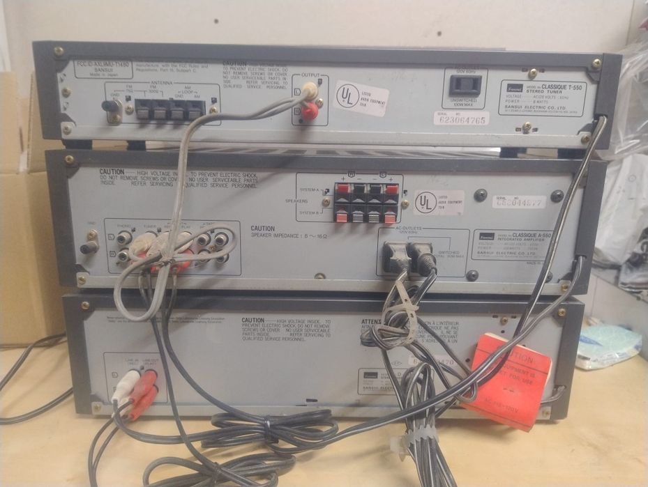 Sansui T-550 stan idealny
