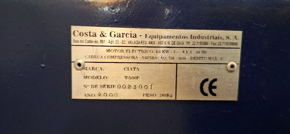 Compressor Ciata 500 lt