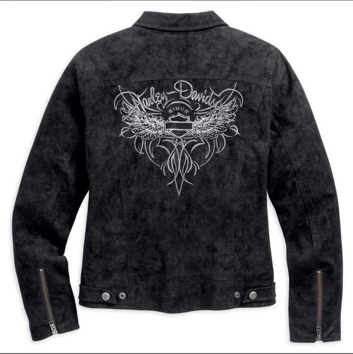 Жіноча замшева куртка Harley-Davidson