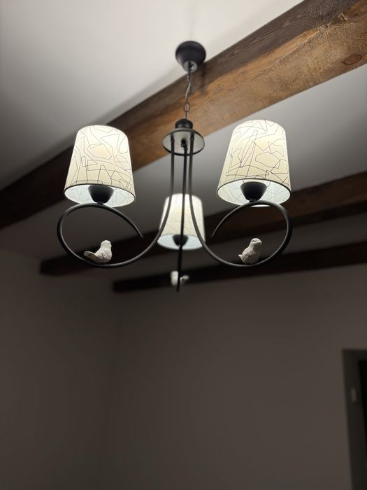 Люстра з пташечками світильний люстра