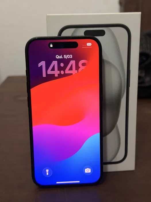 iPhone 15 128Gb Black Como NOVO e garantia