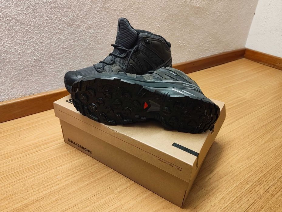 Salomon X‑Adventure Recon Mid GTX 42 – Gore‑Tex, quase novas
