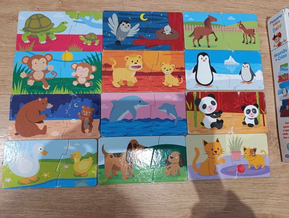 Jogos/puzzles Conjunto TODOS 10€
