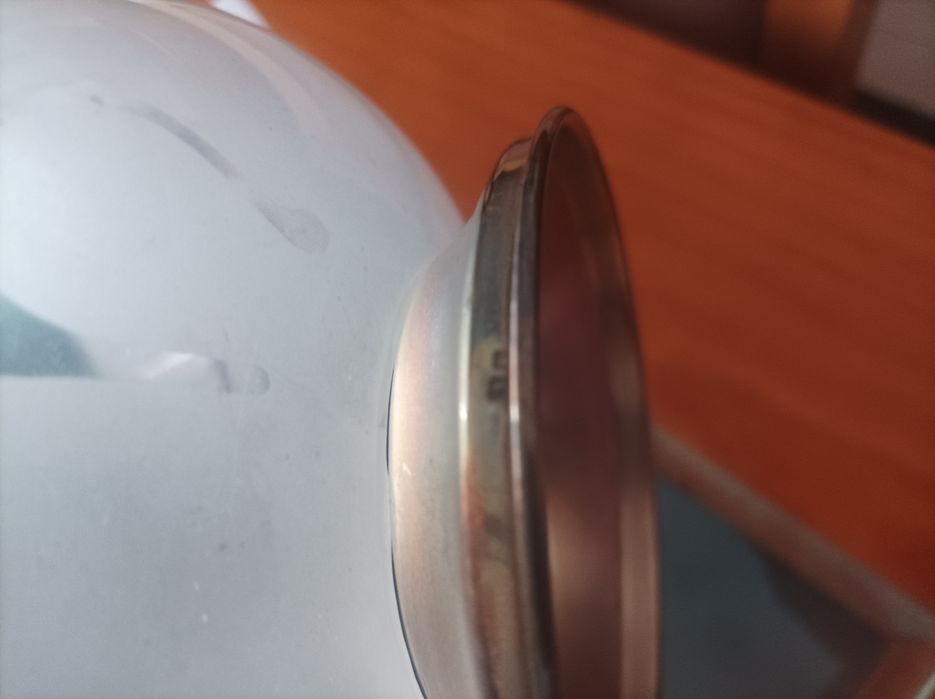 Taça em cristal serigrafado e pé em prata437559191353446405