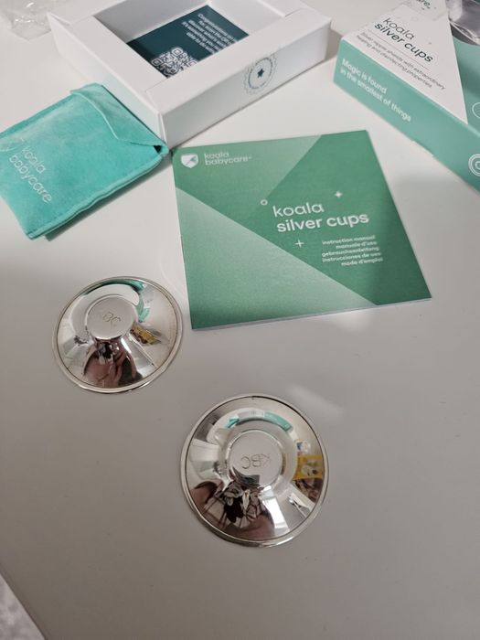 Mamilos de prata Koala