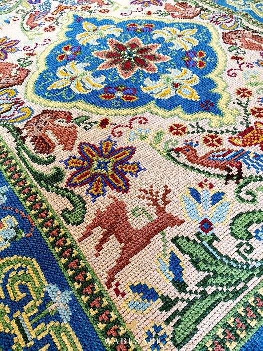 Tapete de Arraiolos Vintage