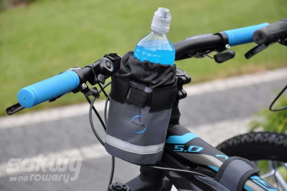 Kubek termos rowerowy pokrowiec na bidon RIP-STOP