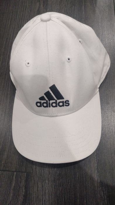 Czapka z daszkiem biała ADIDAS rozmiar uniwersalny