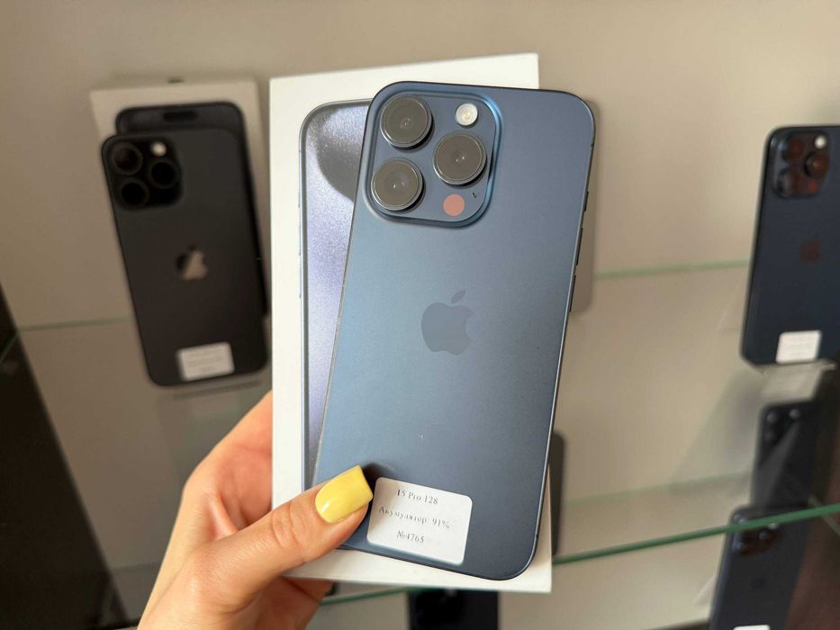 iPhone 15 Pro 128 gb Neverlock / від Магазину + Гарантія / Обмін