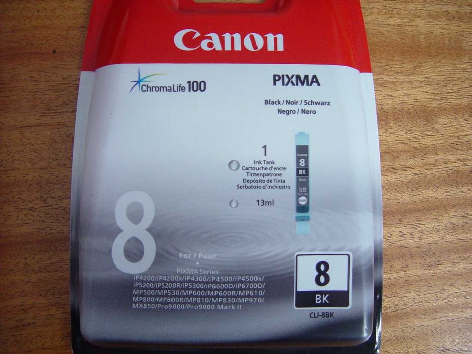 Tinteiros Canon novos e originais.