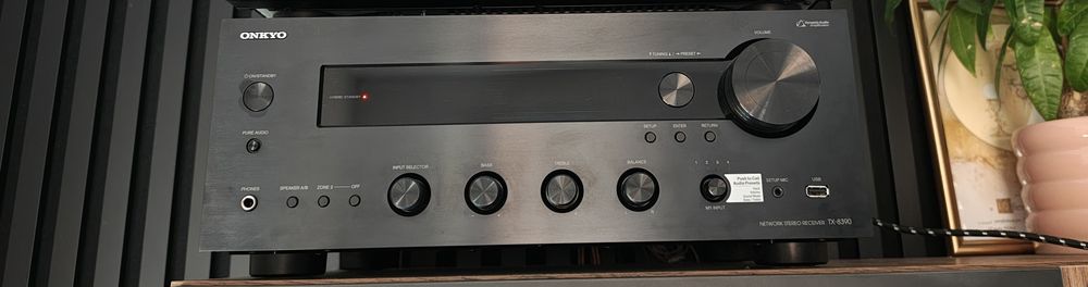 Onkyo TX-8390 poteżny amplituner  stereo  2x180W  idealny stan prawie 12kg !