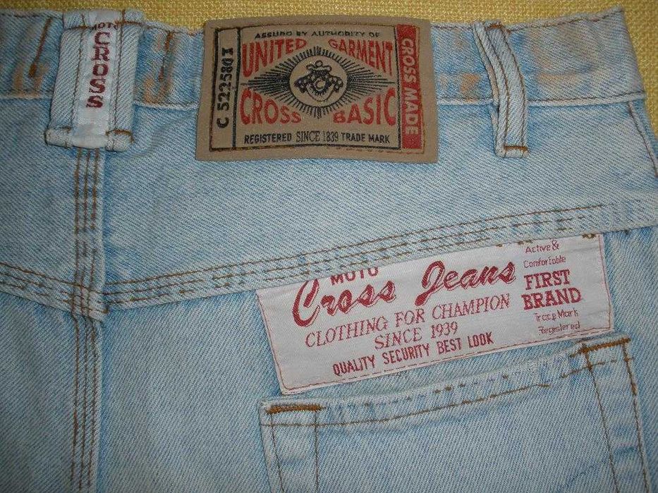Джинсы MOTO CROSSJEANS трубы бочки