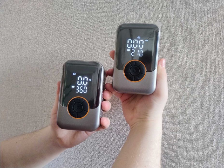 Компрессор Насос электрический, автомобильный, аккумуляторный