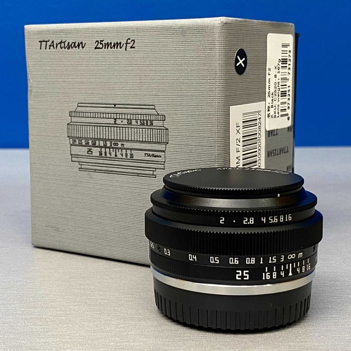 TTArtisan 25mm f/2 | Fujifilm | NOVA | 3 ANOS DE GARANTIA