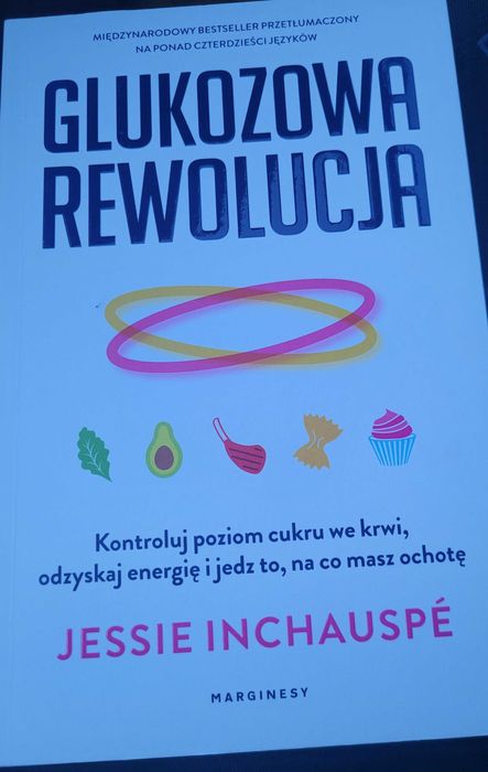 Glukozowa rewolucja książka bestseller Jessie Inchauspe skoki glukozy