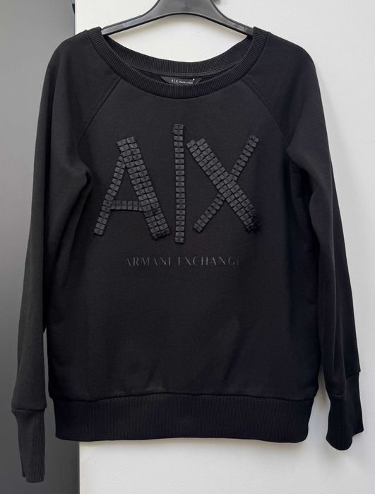 Armani Exchange czarna bluza S