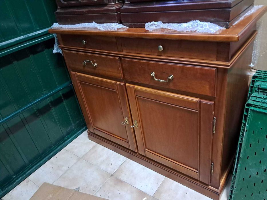 Móvel de TV Castanho cerejeira