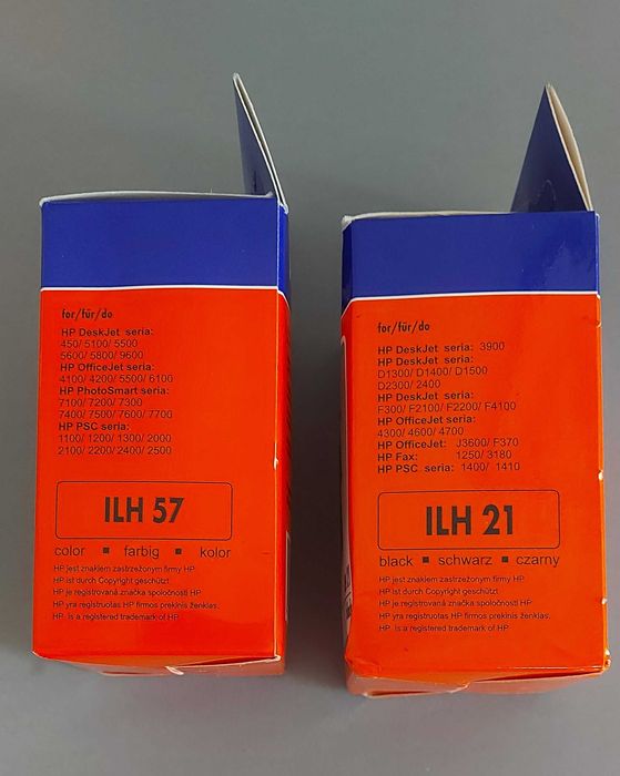 Tusze do drukarki HP IHL 57 IHL 21 Pryzmat