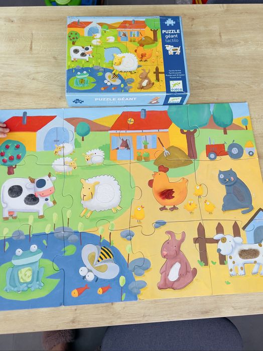 DJECO Пазли джеко картонні тактильні
