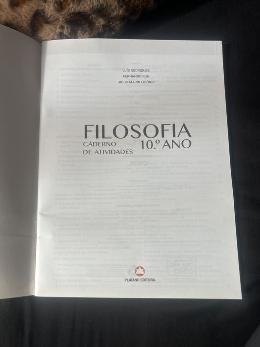 Caderno de atividades filosofia 10 ano