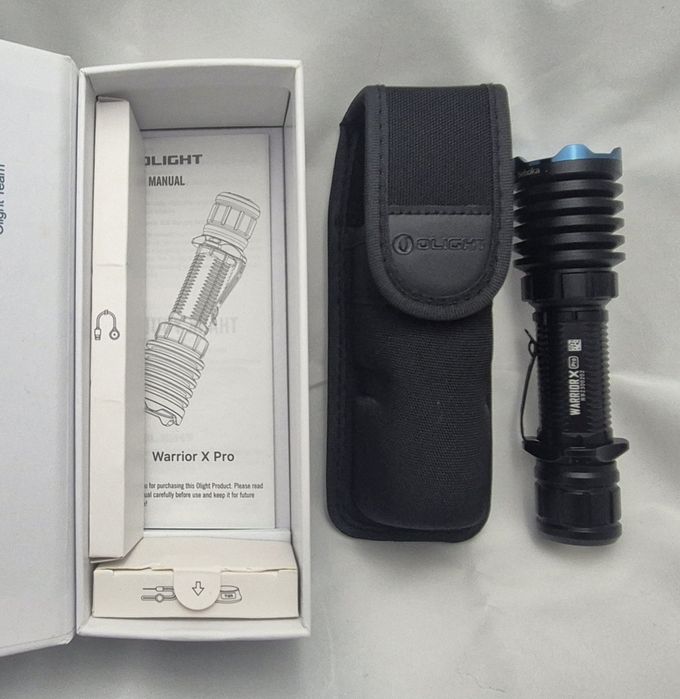 Olight warior x Pro 2100 lumenow, 500 metrow zasięgu