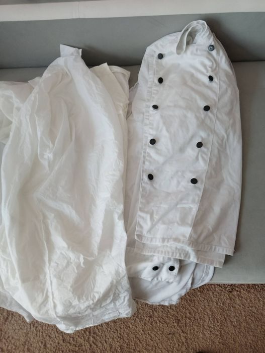 Ubranie ochronne kucharz kelner kitel