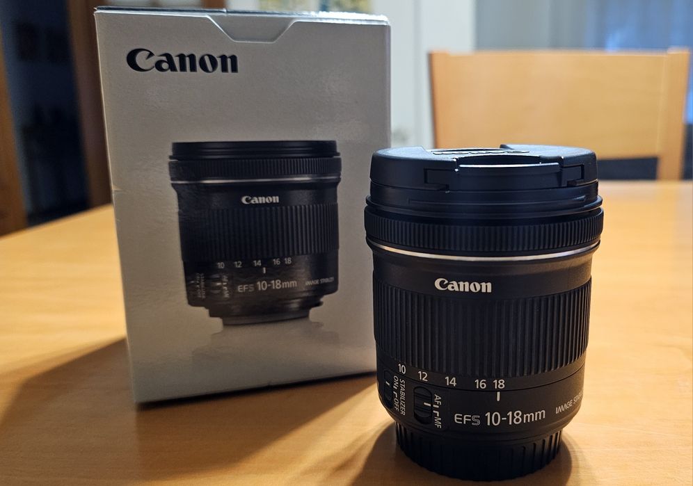 Lente Canon Efs 10-18mm
