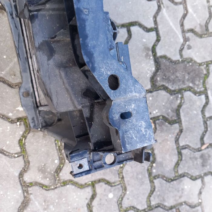 Frente fibra com radiador agua  e ventilador peugeot 207 96732223