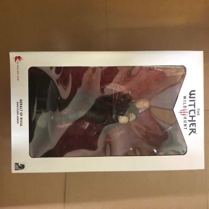 The Witcher 3 Wild Hunt Geralt of Rivia Manticore PVC Estátua