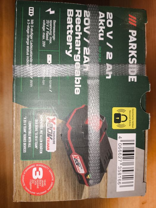 Аккумулятор 25 год Parkside 2 ah, Einhell 2,5 ah