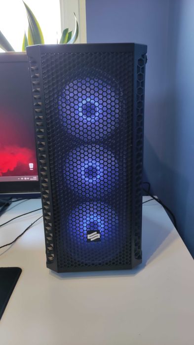 Zestaw Gamingowy Ryzen 5, GTX970, 16GB RAM SSD+ HDD + 27' + Akcesoria