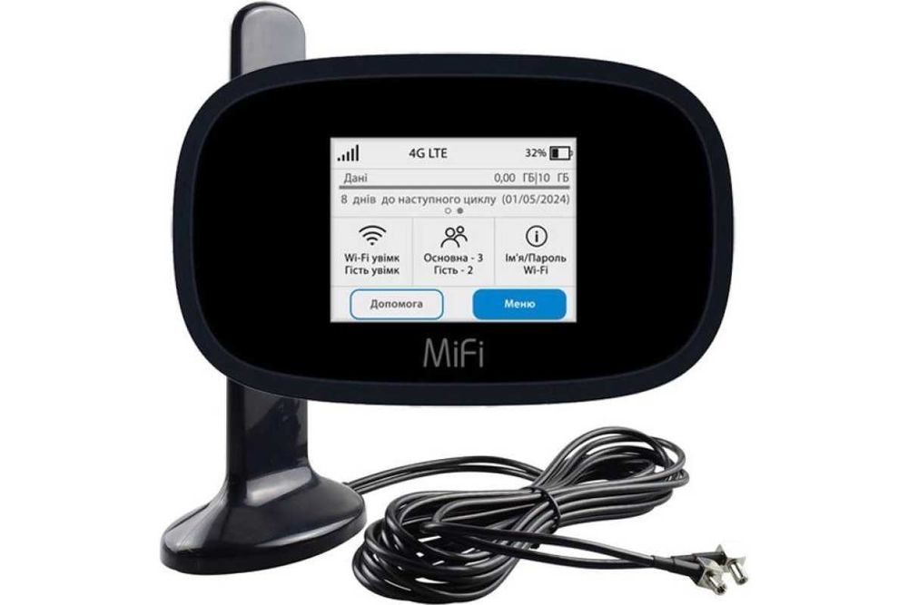 4G LTE WiFi роутер Novatel 7000L + Автомобільна 4G MiMo антена 16db