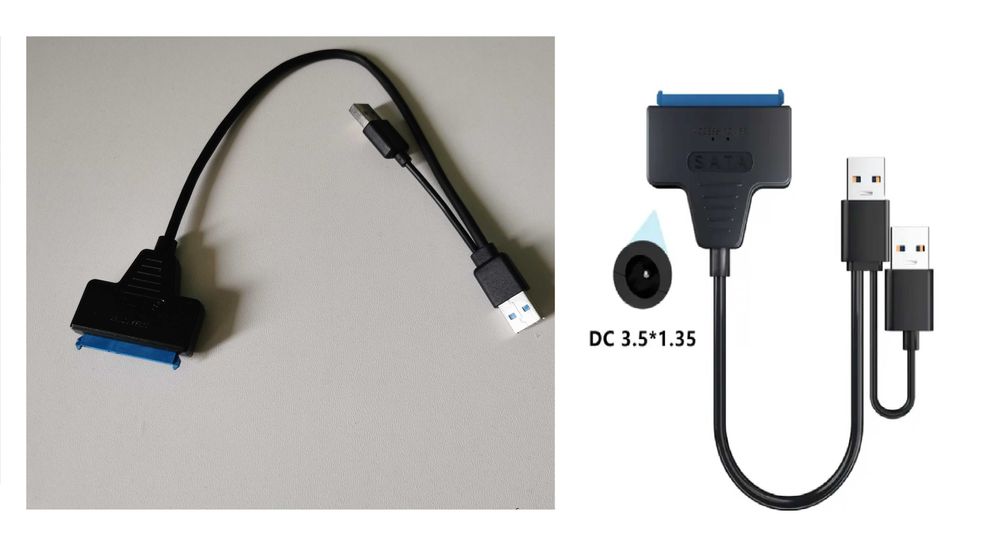Адаптер usb3.0-sata  Type C-sata  usb2.0-sata SSD  2.5'' 3.5'' HDD